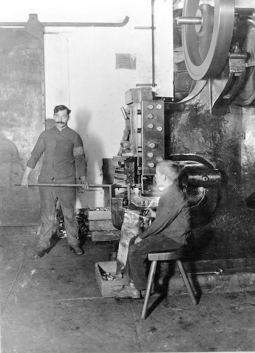 Kriegsgefangener Basse Selve Altena. Foto: Kreisarchiv Märkischer Kreis