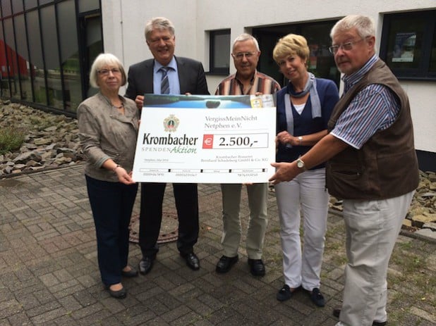 Foto: Krombacher Brauerei Bernhard Schadeberg GmbH & Co. KG
