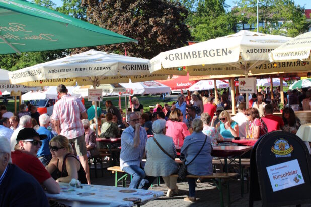 Gut besucht, aber nicht zu voll. Idealer Start der Bierbörse in Meinerzhagen.