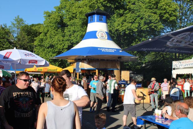 Auch aus dem hohen Norden war die Flensburger Brauerei dabei.