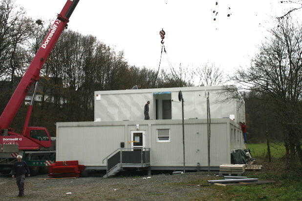 Aufstockung des Asylcontainers in Wenden um weitere 24 Plätze (Foto: Gemeinde Wenden)