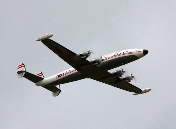 Der Traum eines Passagierflugzeuges aus der Propeller-Ära. Aber auch diese "Super-Connie" im TWA-Look war "nur" ein maßstabsgerechtes Großmodell. Foto: Hans-Martin Lenz