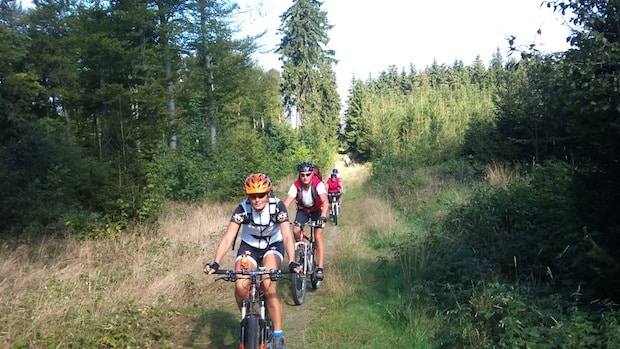 Letzte geführte Mountainbike-Tour mit Klaus Jung in Hilchenbach - Südwestfalen-Nachrichten