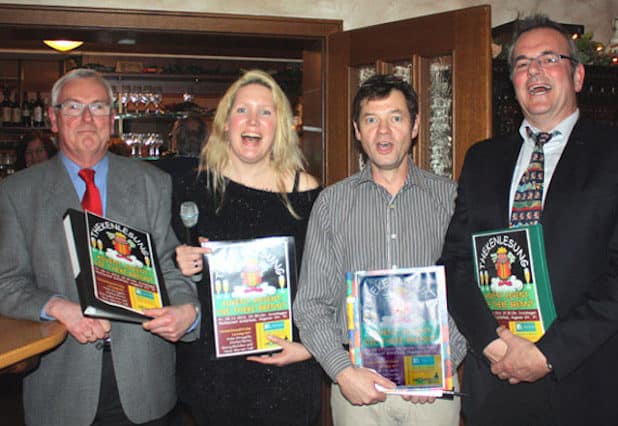 V.l. Hans-Georg Voss, Anke Strugalla, Stefan Ratay und Georg Melcher - Quelle: Drolshagen Marketing e.V.