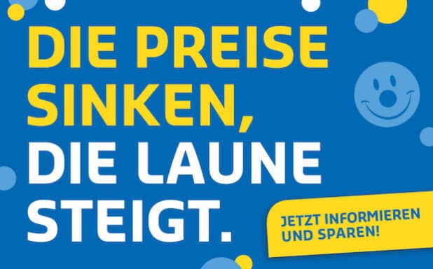 Vergünstigte Gas- und Strom-Preise bei BIGGE ENERGIE lassen im neuen Jahr die Laune steigen. Bild: Bigge Energie