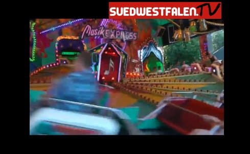 Jedes Jahr ein Publikumsmagnet: Der Musik-Express auf der Wendener Kirmes.