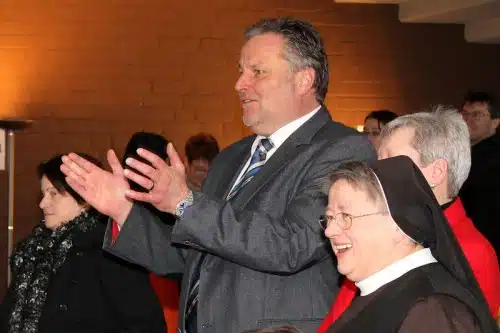 Rüdiger Bart Leiter des Kinder-und Jugendhospiz & Schwester Magdalena Krol von der Franziskanerinnen