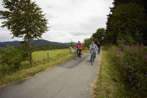 Foto. Radweg Winterberg Edersee