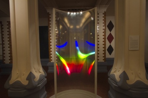 Bildnachweis: Das Hologramm "Aligment" von Sally Weber, Foto: Tobias Roch, Hagen 
