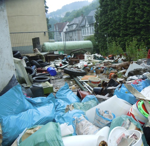 Illegale Müllkippen nehmen nach und nach immer größere Dimensionen an, Foto: Pohl/Märkischer Kreis