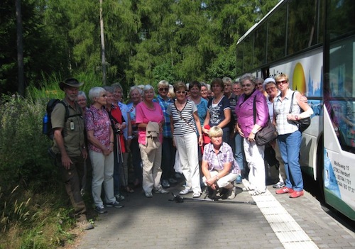 Gemeinsam erkundeten die Frauen des DRK-Ortsvereins Neunkirchen den Nationalpark Eifel (Foto: DRK-Kreisverband Siegen-Wittgenstein e.V.).