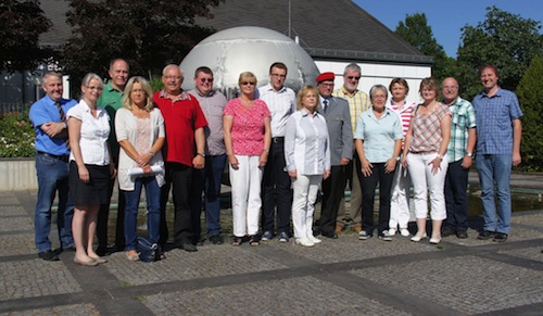 15 Mitglieder des Krisenstabes des Märkischen Kreises nahmen an einer Fortbildung in Bad Neuenahr-Arweiler teil. Foto: Märkischer Kreis