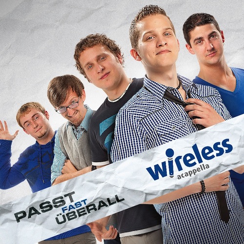 Wireless lockt mit munteren Texten und individuellem ACappella (Foto: Spreeforum International GmbH)