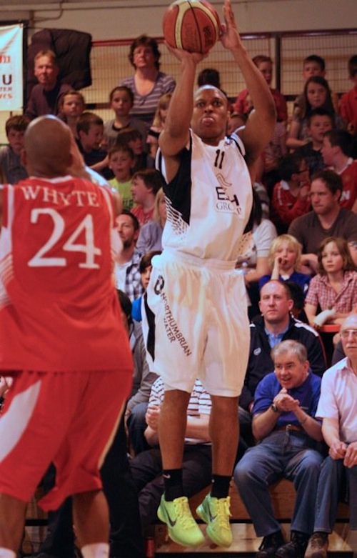 André Lockhart in Aktion (Foto: BG Biggesee)