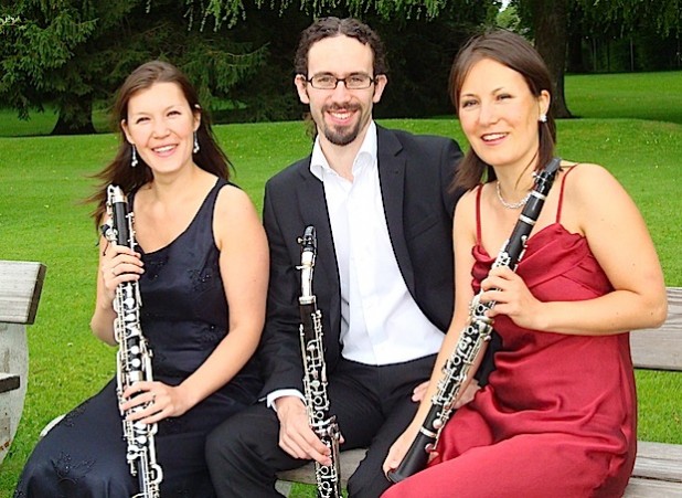 Das Klarinetten-Trio Schmuck (Foto: Stadt Lippstadt).