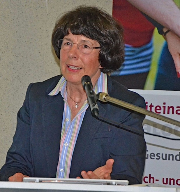 Prof. Dr. Christa Kleindienst-Cachay hielt das Impulsreferat (Foto: Beatrix Naujoks/Märkischer Kreis).