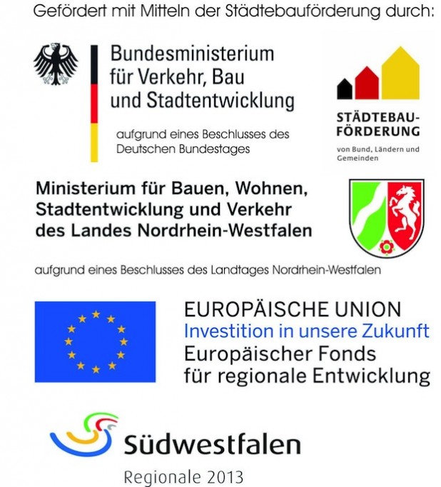 Die Logos der Förderer des Projektes "Soziale Stadt Iserlohn" (Quelle: Stadt Iserlohn).