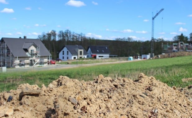 Der Bauboom ist auch in Wilnsdorf zu sehen: Fast die Hälfe der neuen privaten Wohngebäude entstanden 2013 in den Baugebieten Sealegrow (hier im Bild) und Am untersten Johannes (Foto: Gemeinde Wilnsdorf).