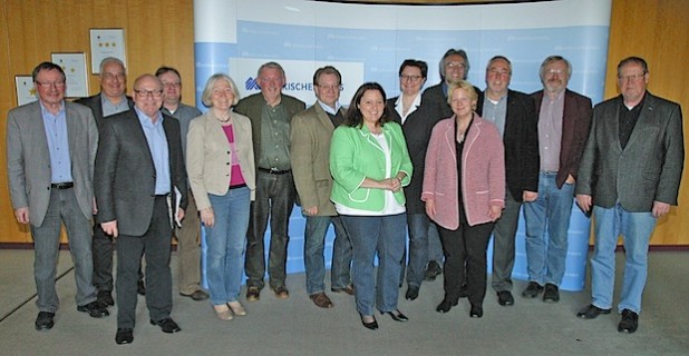 Die Mitglieder des Kreiswahlausschusses (Foto: Hendrik Klein/Märkischer Kreis).
