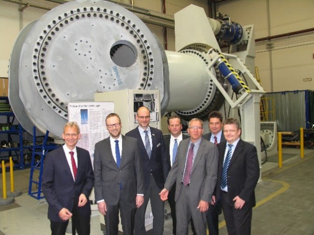 Dr. Jörg Rollamnn, Dr. Ingo Lübben, Bürgermeister Christof Sommer, Christian Julius, Dr. Wilfried Spintig, Dr. Bernd Lüneburg und Bernd Stakemeier (v.l.n.r.) - Foto: Stadt Lippstadt.