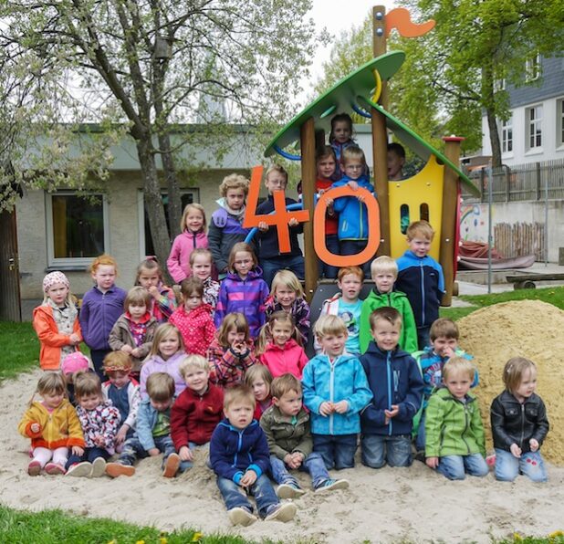 Im Städtischen Kindergarten Bruchhausen freut man sich schon auf den 40. Geburtstag (Foto: Stadt Olsberg).