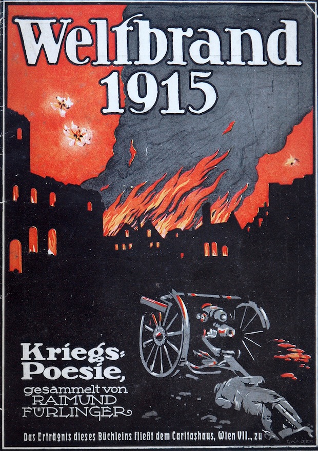 Die Kriegseuphorie im Ersten Weltkrieg fand sich auch in der Lyrik wieder (Quelle: Märkischer Kreis).