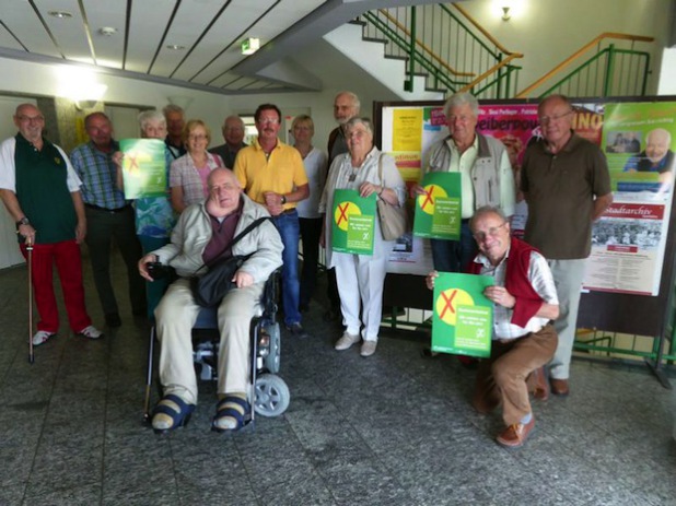 Mitglieder des amtierenden Seniorenbeirates informierten interessierte Kandidatinnen und Kandidaten (Foto: Stadt Iserlohn).