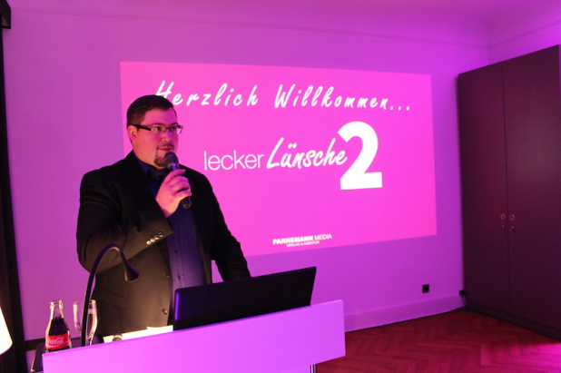 Foto: Sven Parnemann präsentierte am heutigen Abend die 2. Ausgabe von LeckerLünsche. 