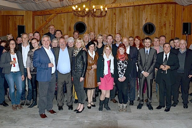 Vertreter von Rat und Verwaltung der Stadt Olsberg waren jetzt in der nordfranzösischen Partnerstadt Fruges zu Gast (Foto: Stadt Olsberg).