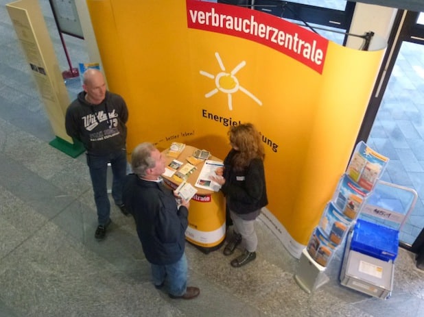 Verbraucherberatung bei der Ausstellung im Lüdenscheider Kreishaus (Foto: Märkischer Kreis)