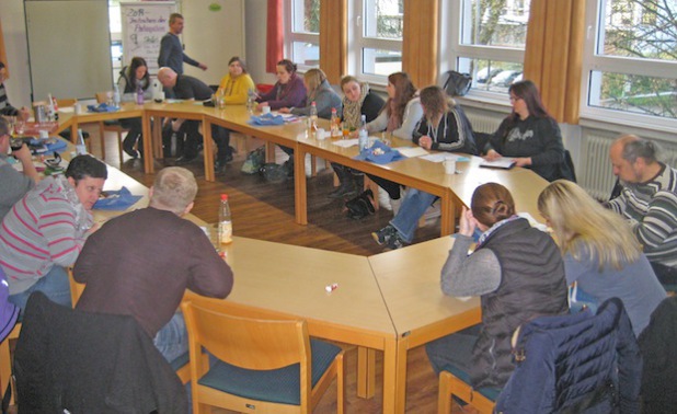 Die Fachtagung in der Jugendbildungsstätte (Foto: Manuela Behle/Märkischer Kreis)