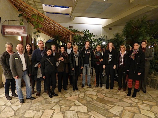 Die Unternehmen des Netzwerkes sammelten beim vierten Erfahrungsaustausch im Center Parcs – Park Hochsauserland in Medebach neue Ideen (Foto: WFG HSK).