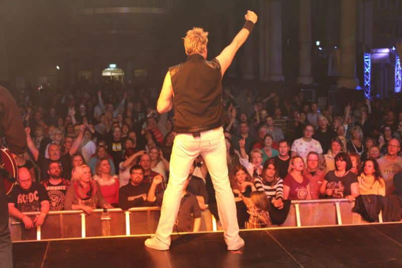 Foto: Mirco Bäumer ein jahrelanger Begleiter des Christmas Rock in Lüdenscheid.