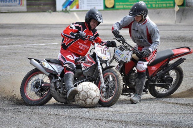 Candy Häffner in seiner letzten Motoballsaison 2014 - Quelle: Sebastian Schmiedel/MSF Tornado Kierspe e.V.