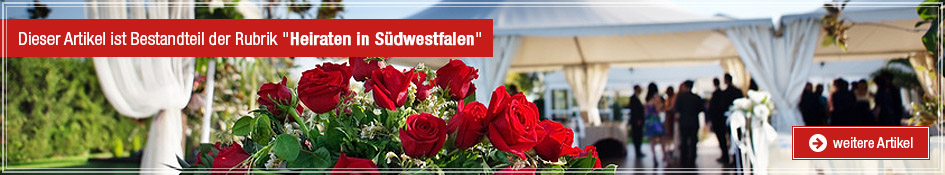 Heiraten in Südwestfalen