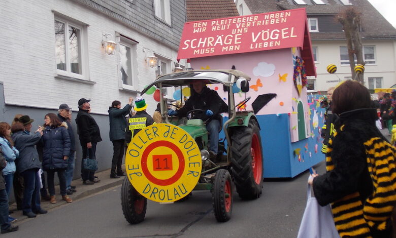 Archivfoto: Altweiberumzug Drolshagen 2014. Foto: Niklas Rüsche.