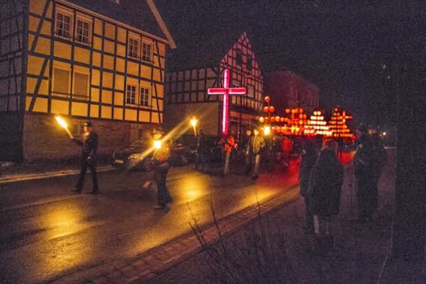 Das Osterfeuer - Foto: Winterberg Touristik und Wirtschaft GmbH