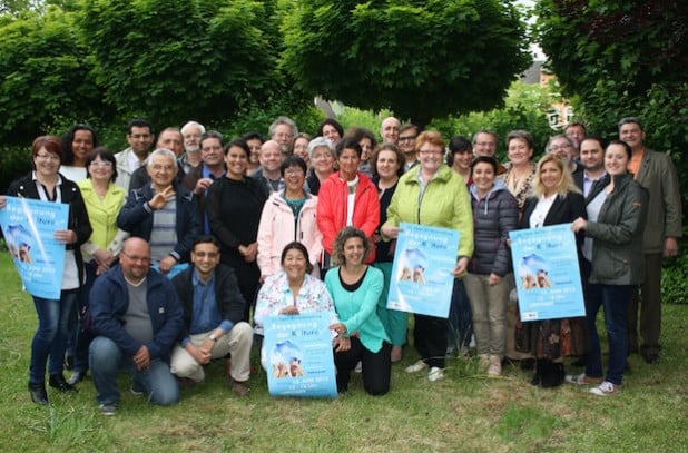 Die Mitwirkenden der Veranstaltung, die kürzlich bei einem Vorbereitungstreffen zusammenkamen, freuen sich auf zahlreiche Besucher (Foto: Stadt Lippstadt).