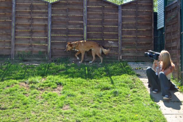 Sabrina Gehrmann beim Videodreh - Foto: Ann-Christin Haselbach