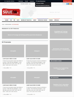 Ihr persönlicher Newsbereich