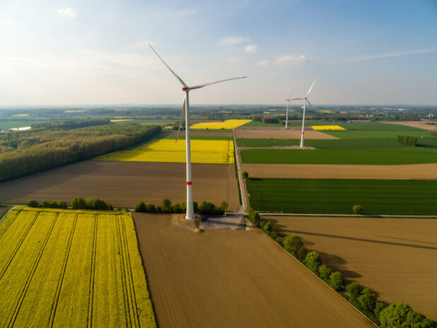 Der Bürgerwindpark Hilbeck - Foto: Sacha Baumeister