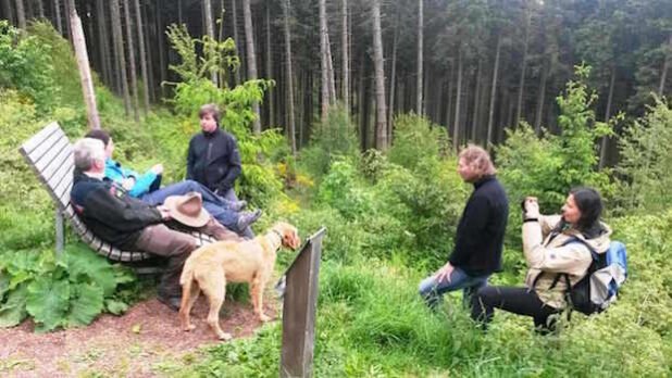 Der WDR hat jetzt zu Dreharbeiten den Olsberger Kneippweg besucht. Die Strecke ist zur Wahl der schönsten Wanderwege in NRW nominiert (Foto: Olsberg-Touristik).