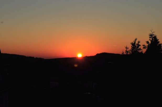 Der Sonnenuntergang (Foto: Johanna Behrendt)