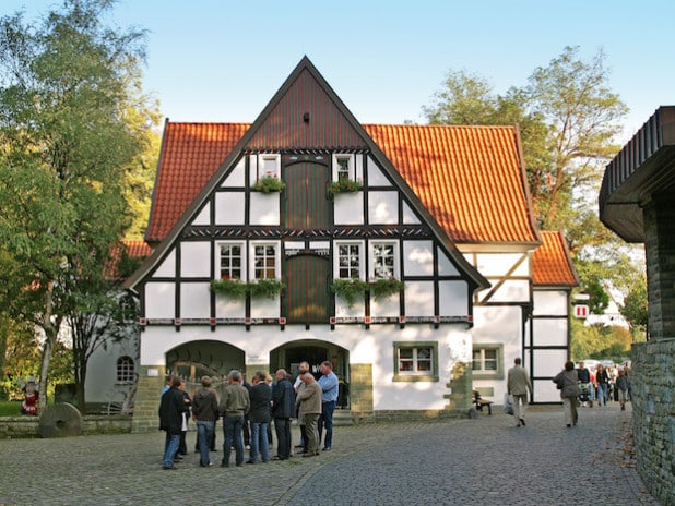 Die Teichsmühle ist beliebter Startpunkt für zahlreiche Gästeführungen (Foto: Wirtschaft & Marketing Soest GmbH).