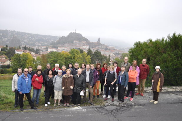 Eine Wanderung auf dem Jakobsweg gehörte für die Delegation aus Meschede ebenfalls zum Programm (Foto: Stadt Meschede).