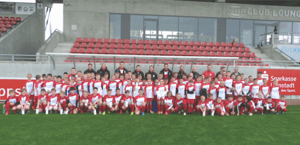 Mittlerweile ein Dauerbrenner: Das Intersport Arndt Fußballcamp beim SV Lippstadt 08 gehört zu den größten Fußballcamps in der Region (Foto: SV Lippstadt 08 e.V.).