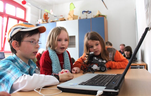 Ein Foto aus dem Workshop "Roboter" - Foto: Phänomenta Lüdenscheid