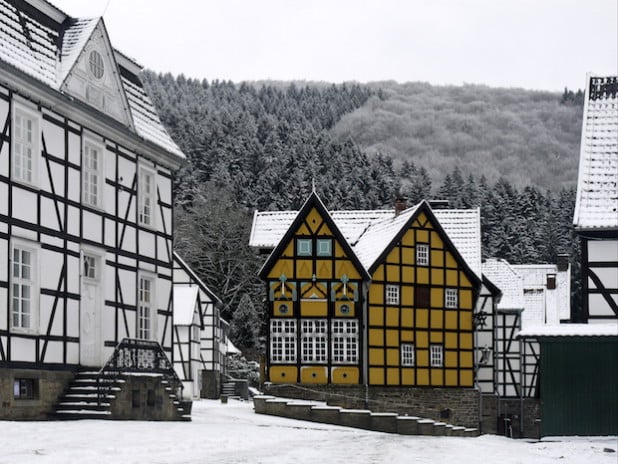 Historische Gebäude auf dem Museumsgelände (Foto: Fotogruppe Freilichtmuseum).