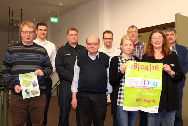 Im Rathaus der Hansestadt Attendorn trafen sich in diesen Tagen Vertreterinnen und Vertreter aus Unternehmen, Schulen und öffentlichen Einrichtungen, um über den nächsten „Girls’ Day“-Aktionstag zu beraten (Foto: Hansestadt Attendorn).