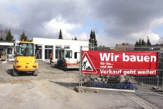 Die Poststelle am Riga-Ring zieht in das erneuerte Gebäude nebenan und bekommt somit  mehr Lagerfläche (Foto: RIGARING).